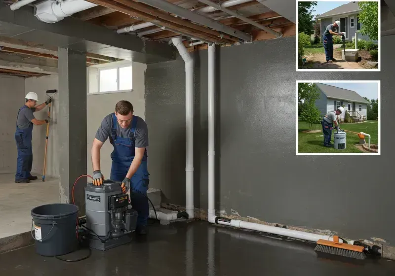 Basement Waterproofing and Flood Prevention process in Georgetown, CA